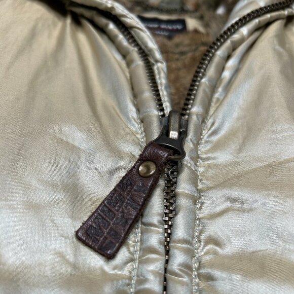 โจ Vintage Miss Sixty Metallic Bomber Jacket (Small) - Picture 2 of 6